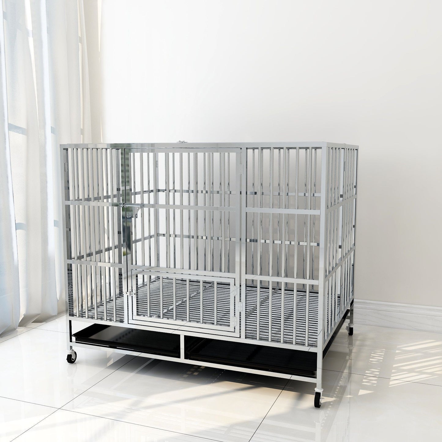 Stainless Steel Dog Cage