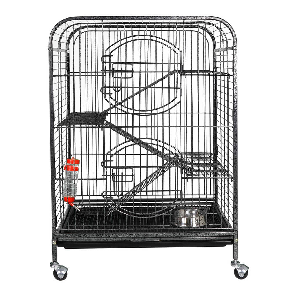 Buitenkooi voor dieren op wielen