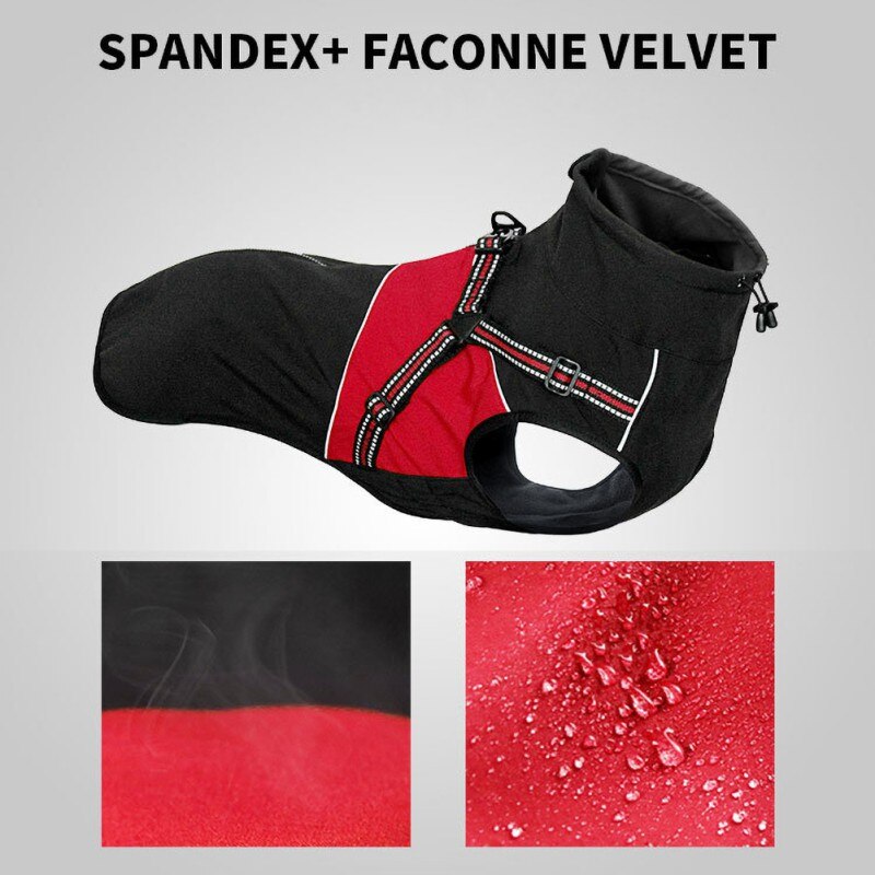 Winter Warm Dog Clothes Waterproof Pet Vest Jacket Coat For Small Medium Large Dogs Pug Chihuahua Ropa Para Perros